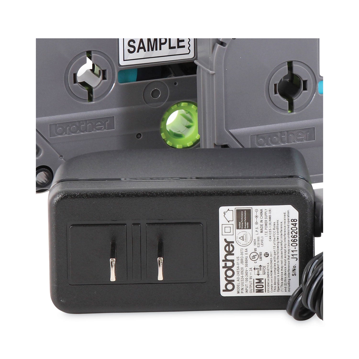 Brother P-Touch® AC Adapter for Brother P-Touch Label Makers