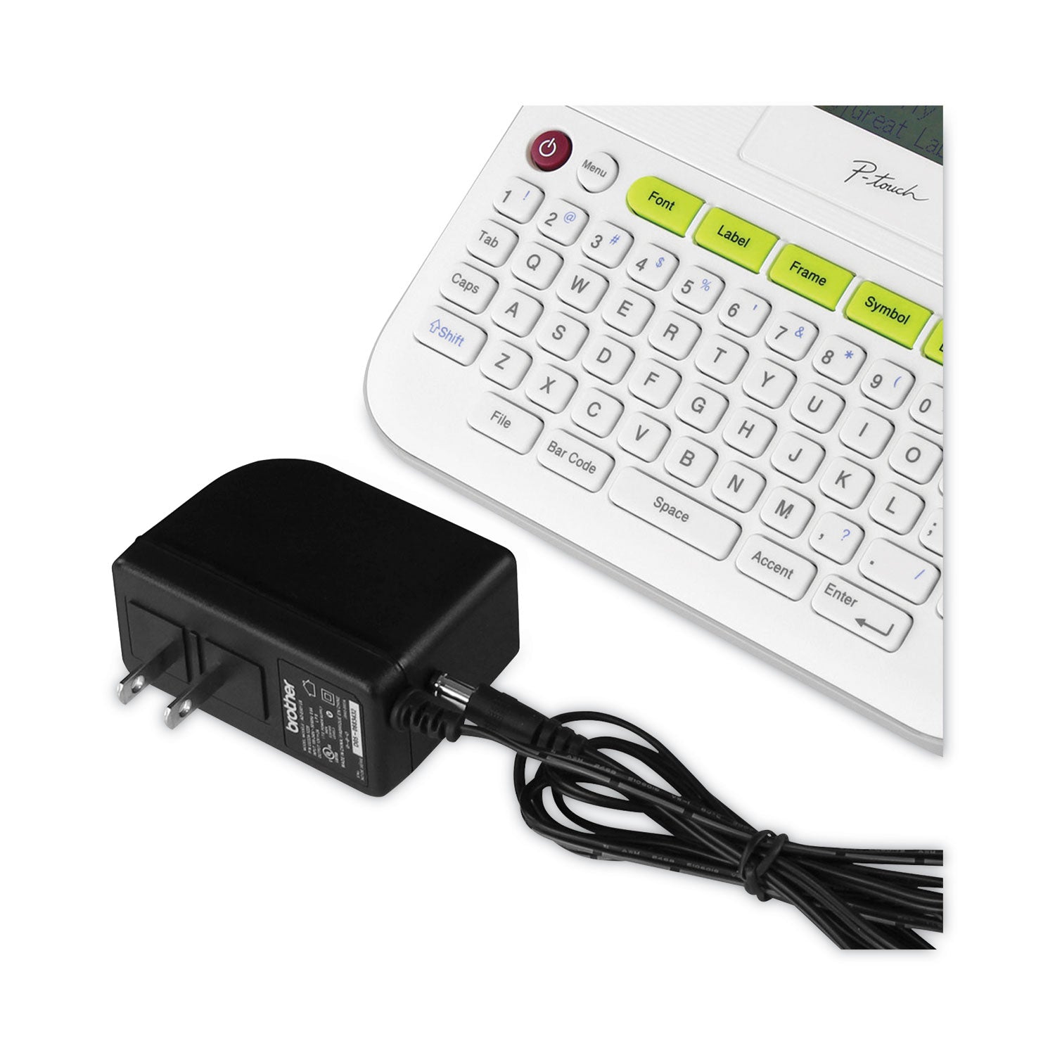 Brother P-Touch® AC Adapter for Brother P-Touch Label Makers