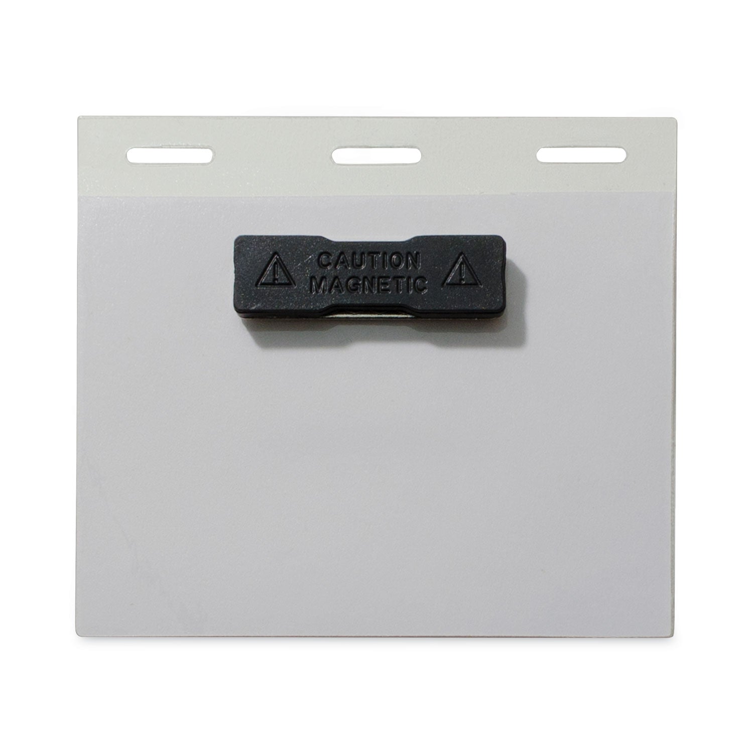 C-Line® Self-Laminating Magnetic Style Name Badge Holder Kit, 3" x 4", Clear, 20/Box - Flipcost