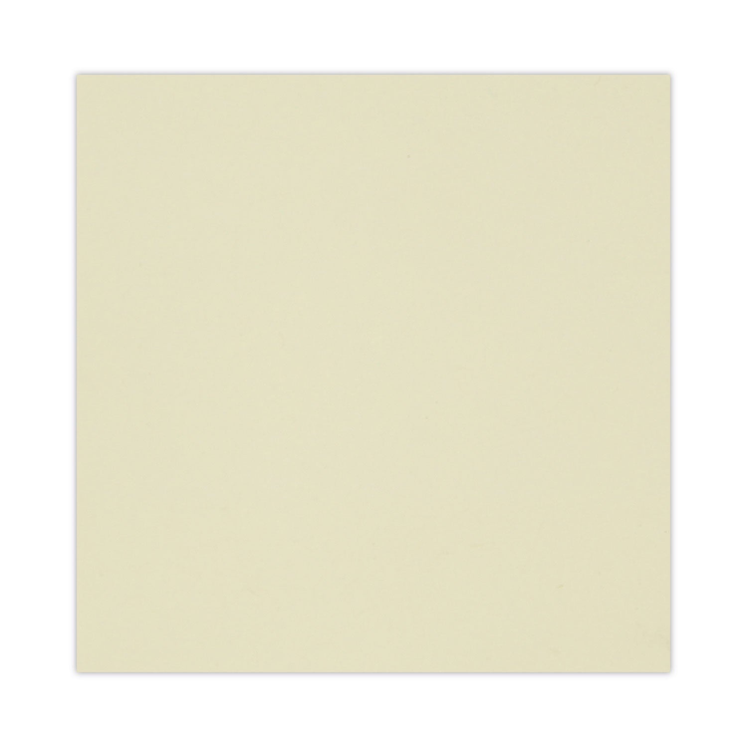 Universal® Recycled Self-Stick Note Pads, 3" x 3", Yellow, 100 Sheets/Pad, 18 Pads/Pack