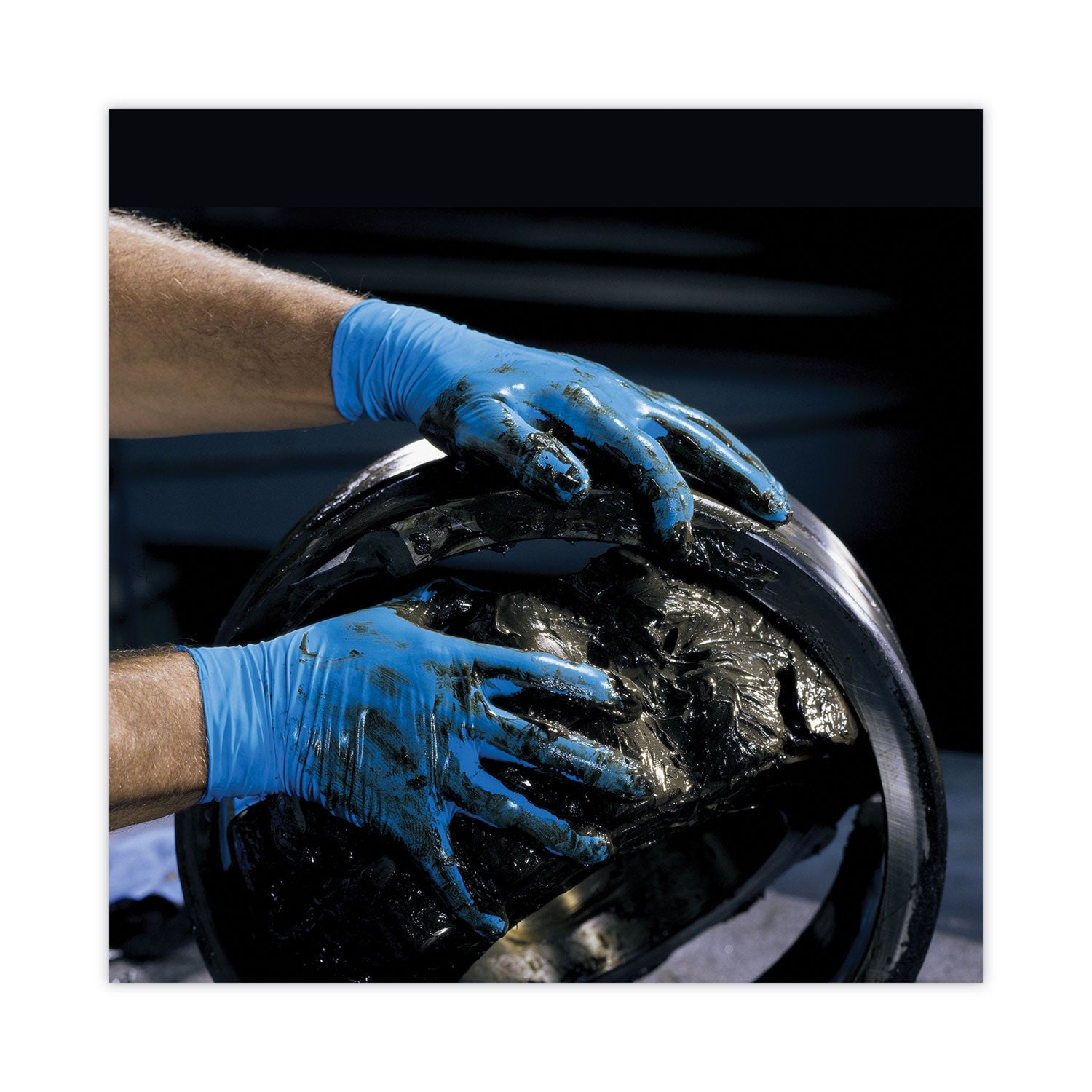 G10 2PRO Nitrile Gloves, Blue, Medium, 100/Box