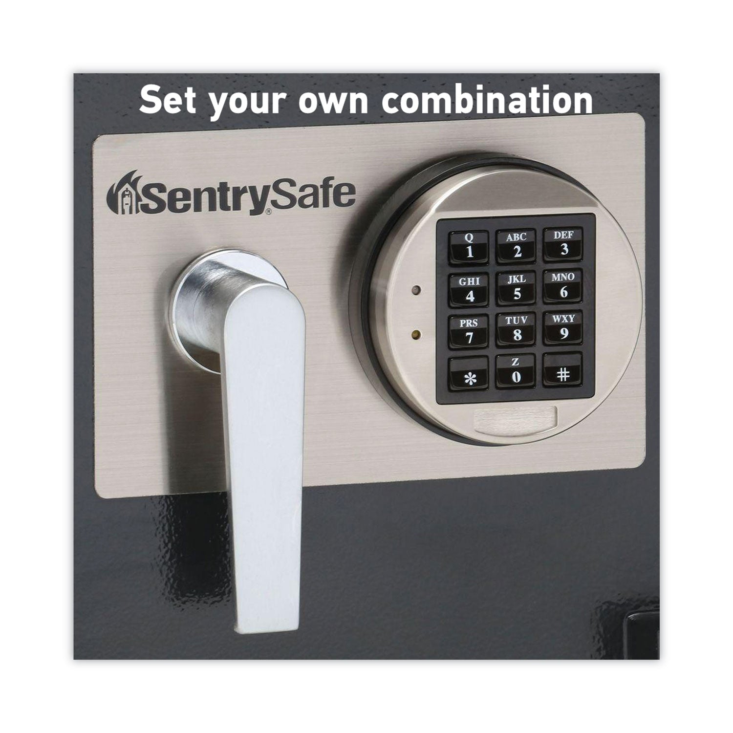 Sentry® Safe Digital Depository Safe, Large, 0.94 cu ft, 14w x 15.6d x 20h, Black