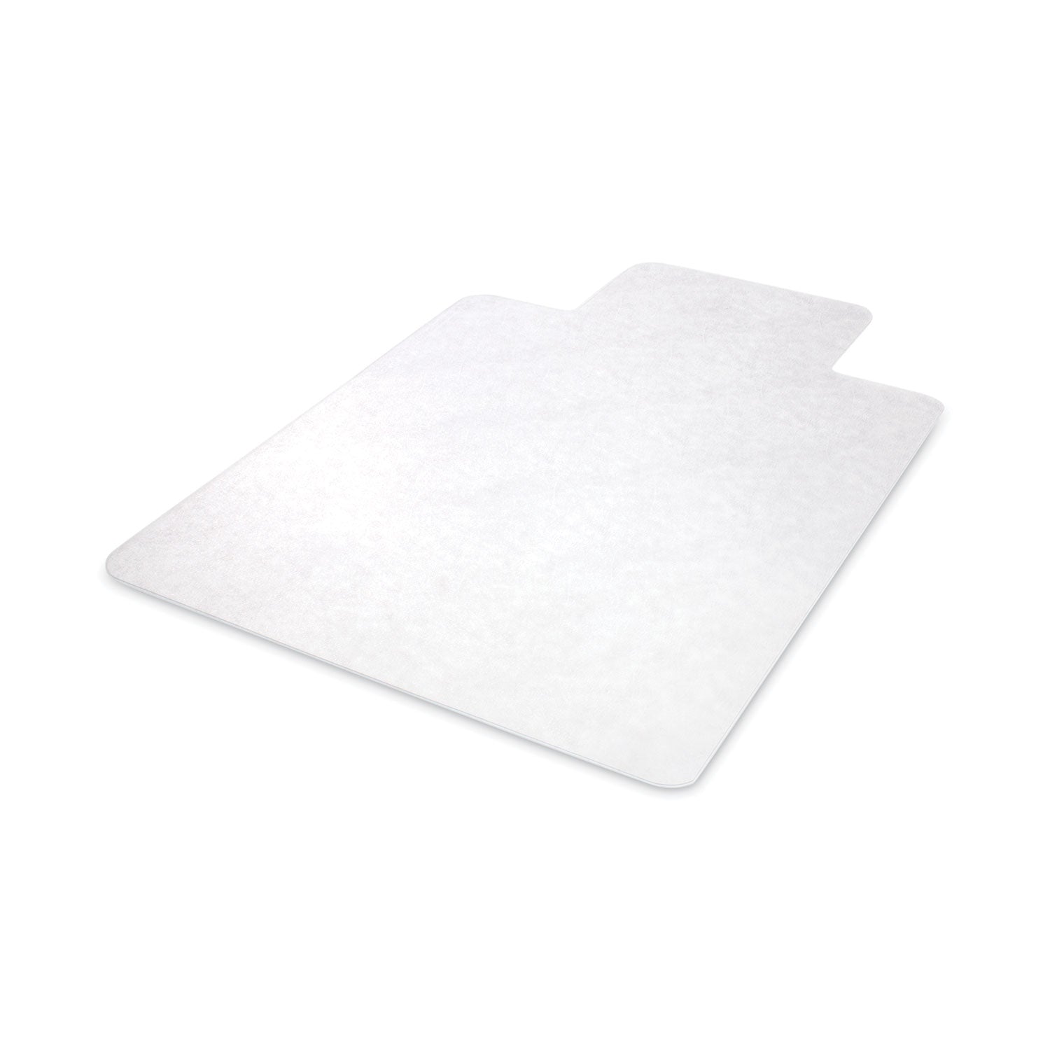 deflecto® EconoMat All Day Use Chair Mat for Hard Floors, Flat Packed, 46 x 60, Lipped, Clear