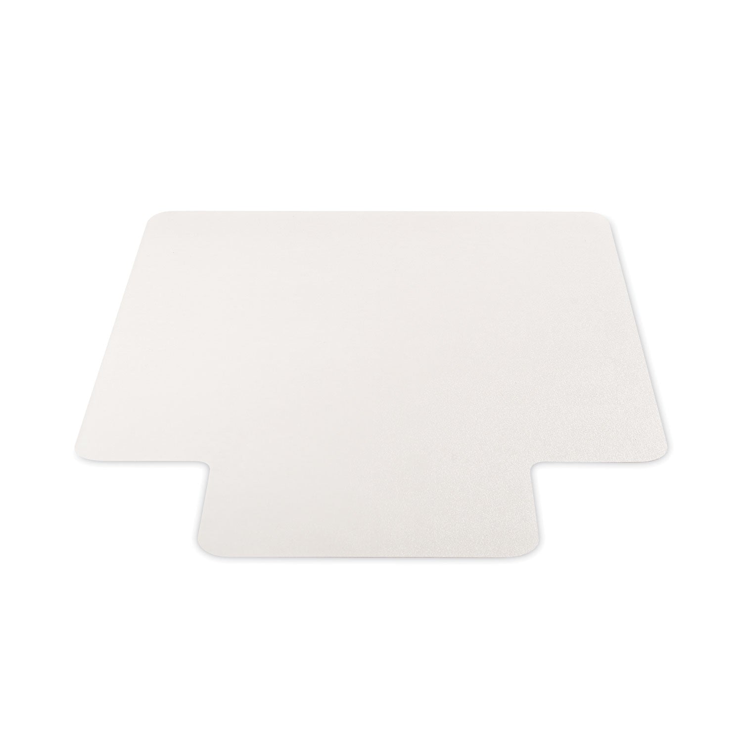 deflecto® EconoMat All Day Use Chair Mat for Hard Floors, Flat Packed, 46 x 60, Lipped, Clear