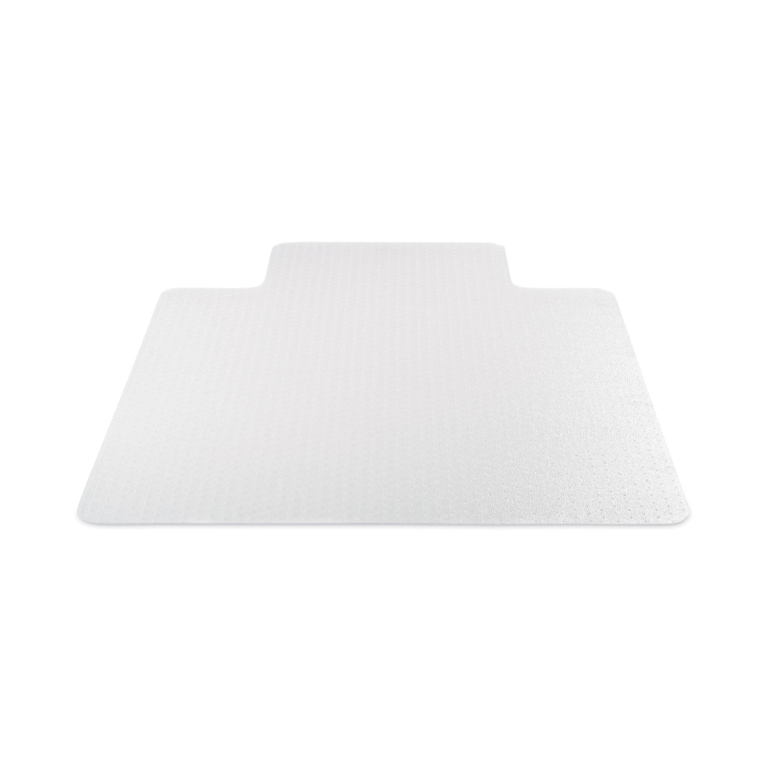 deflecto® SuperMat Frequent Use Chair Mat for Medium Pile Carpet, 46 x 60, Wide Lipped, Clear