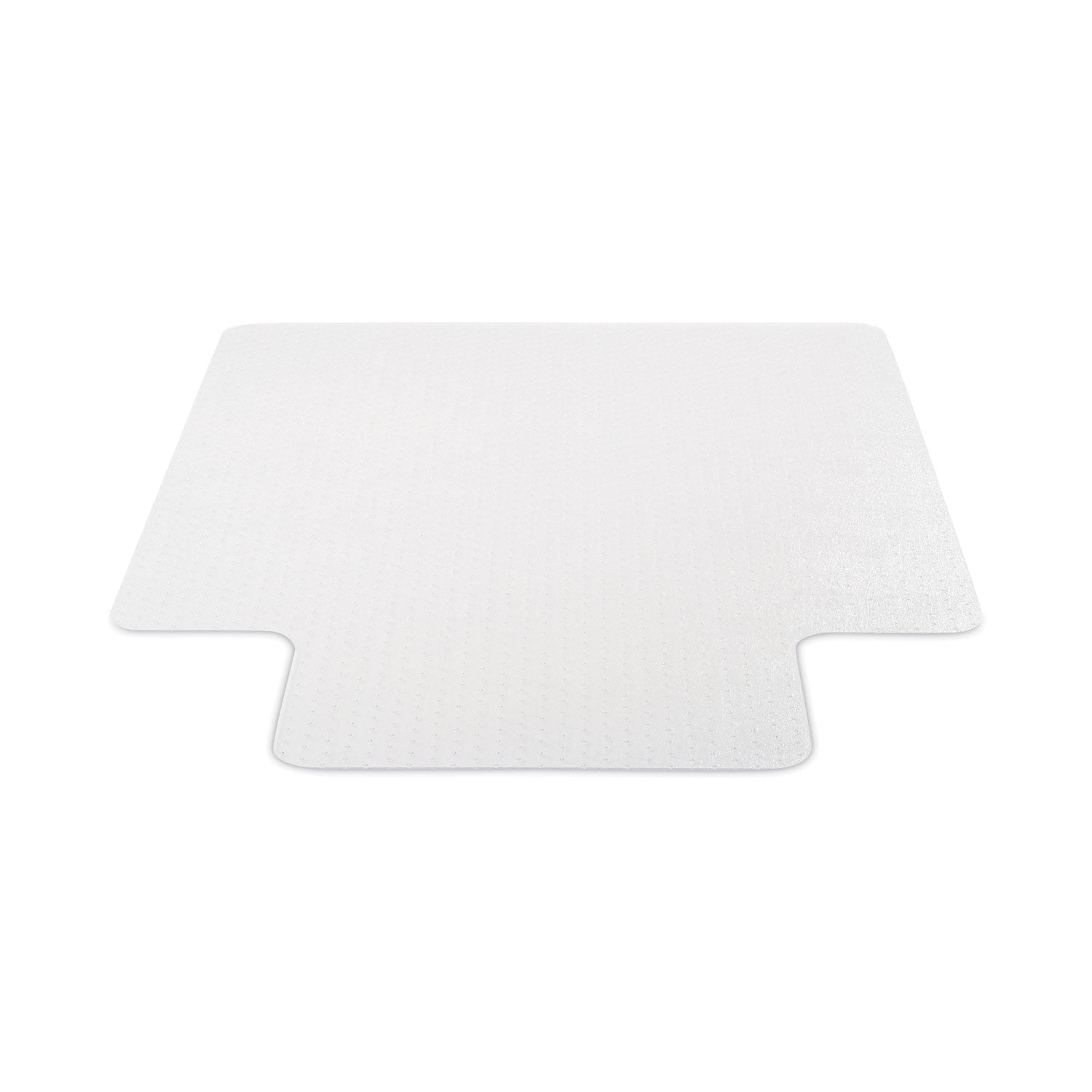 deflecto® SuperMat Frequent Use Chair Mat for Medium Pile Carpet, 46 x 60, Wide Lipped, Clear