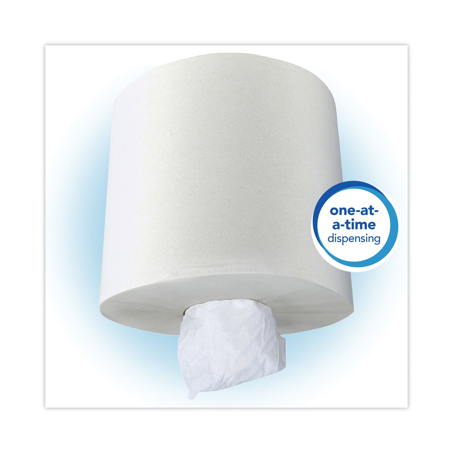 Scott® Essential Roll Center-Pull Towels, 1-Ply, 8 x 12, White, 700/Roll, 6 Rolls/Carton