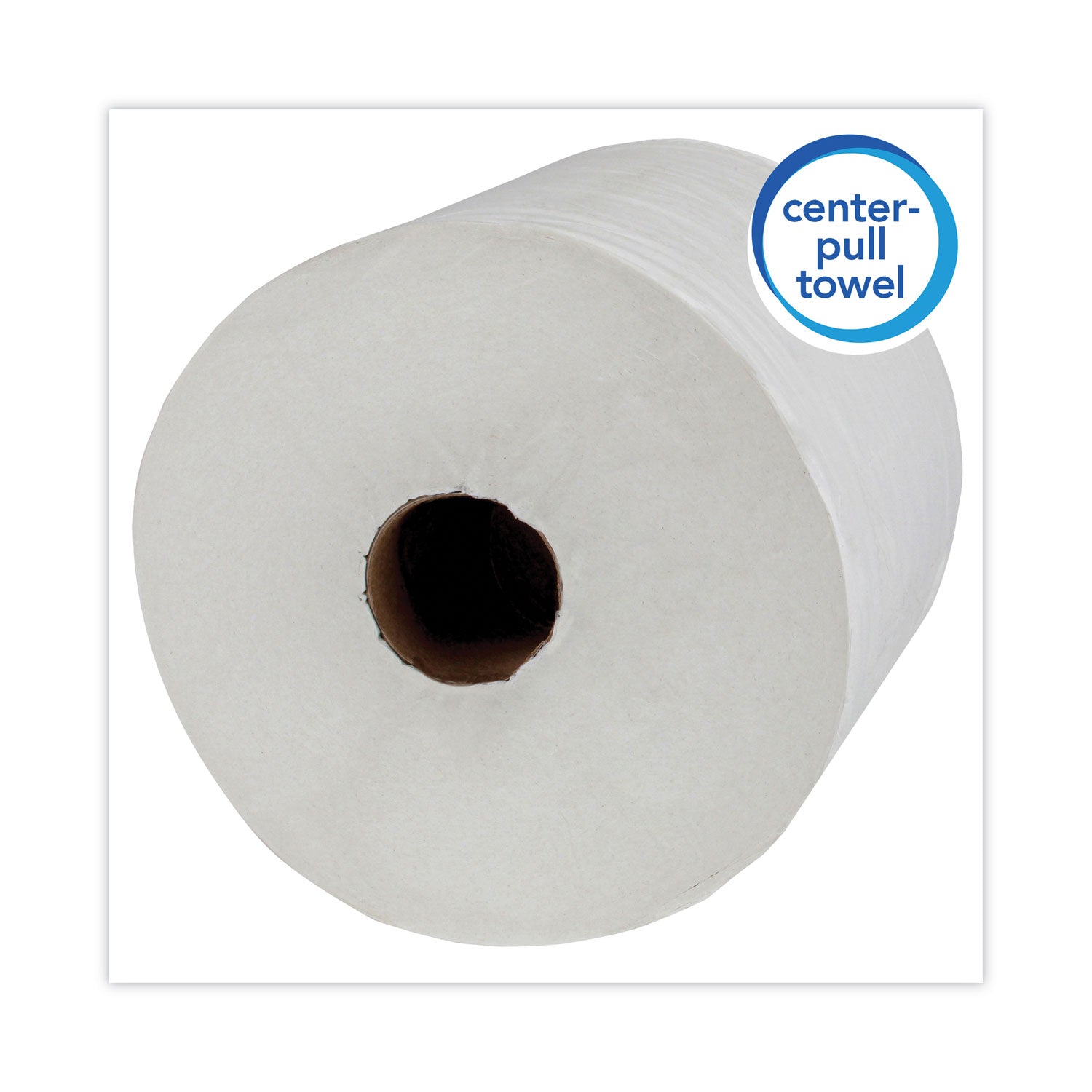 Scott® Essential Roll Center-Pull Towels, 1-Ply, 8 x 12, White, 700/Roll, 6 Rolls/Carton