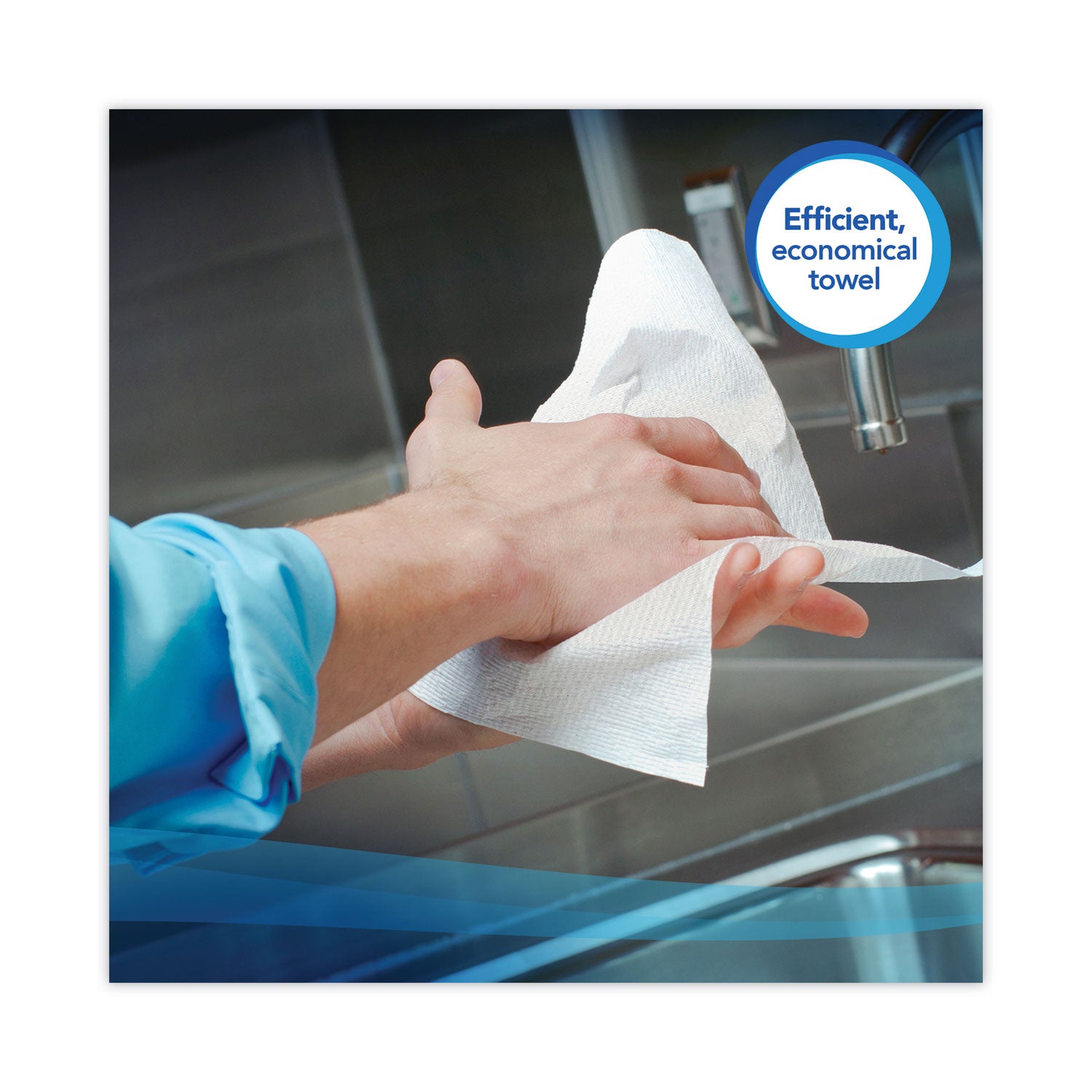 Scott® Essential Single-Fold Towels, Absorbency Pockets, 9.3 x 10.5, 250/Pack, 16 Packs/Carton