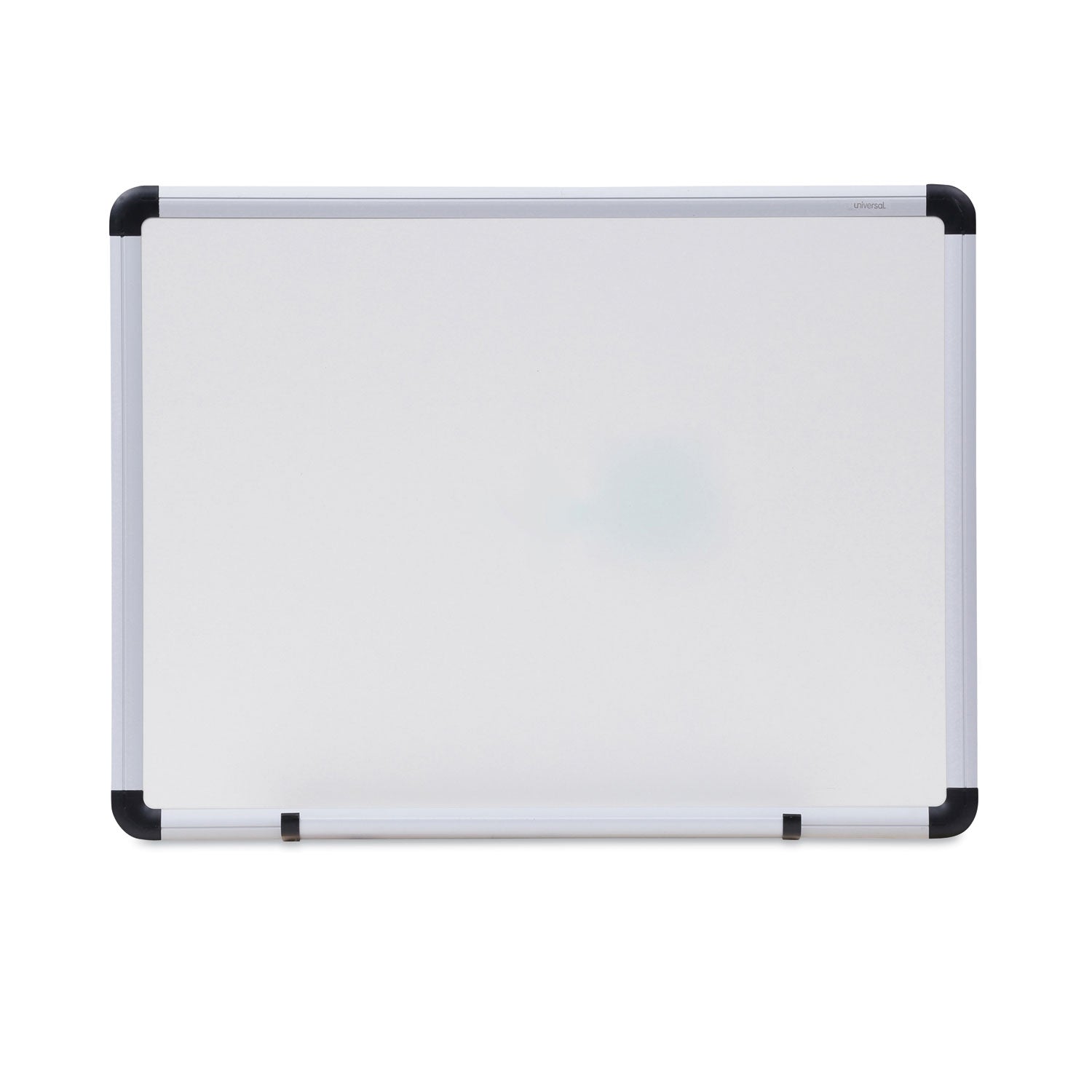 Modern Melamine Dry Erase Board with Aluminum Frame, 24 x 18, White Surface