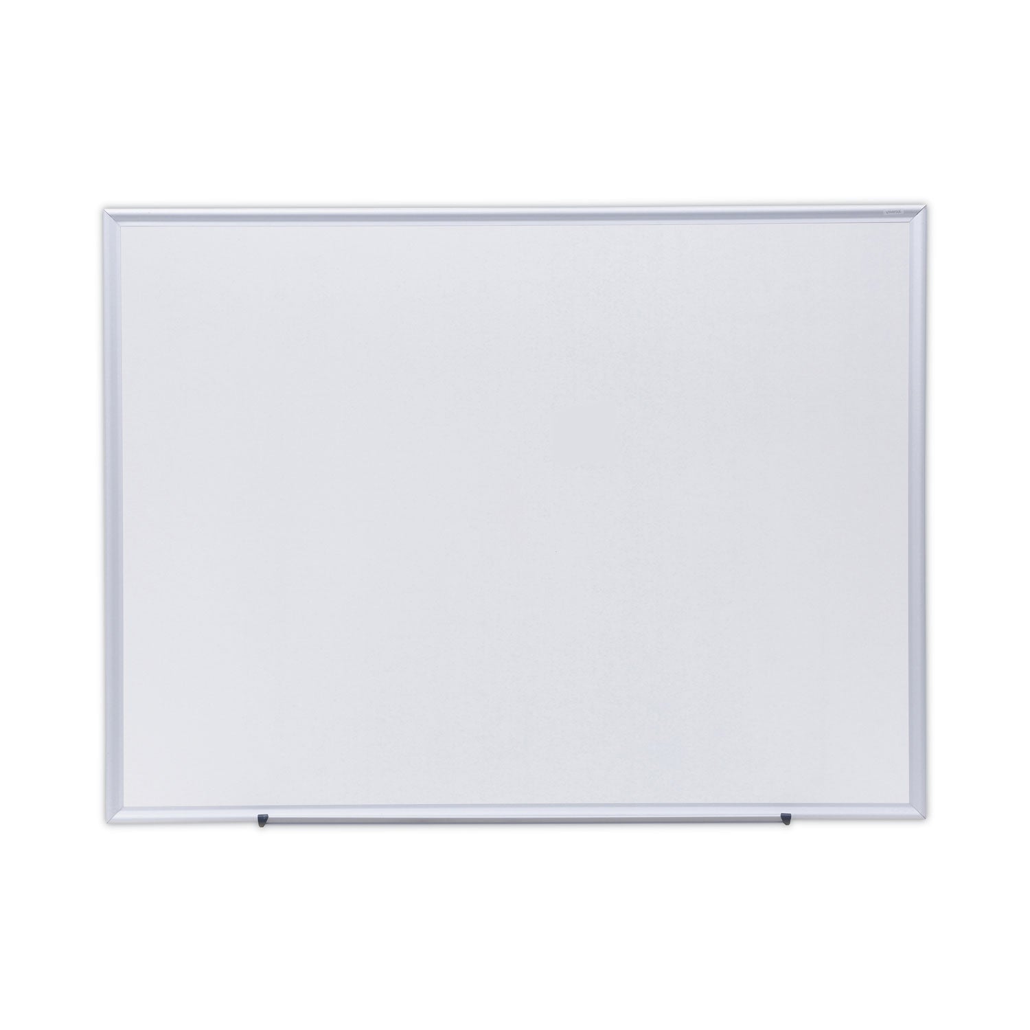 Deluxe Melamine Dry Erase Board, 48 x 36, Melamine White Surface, Silver Aluminum Frame