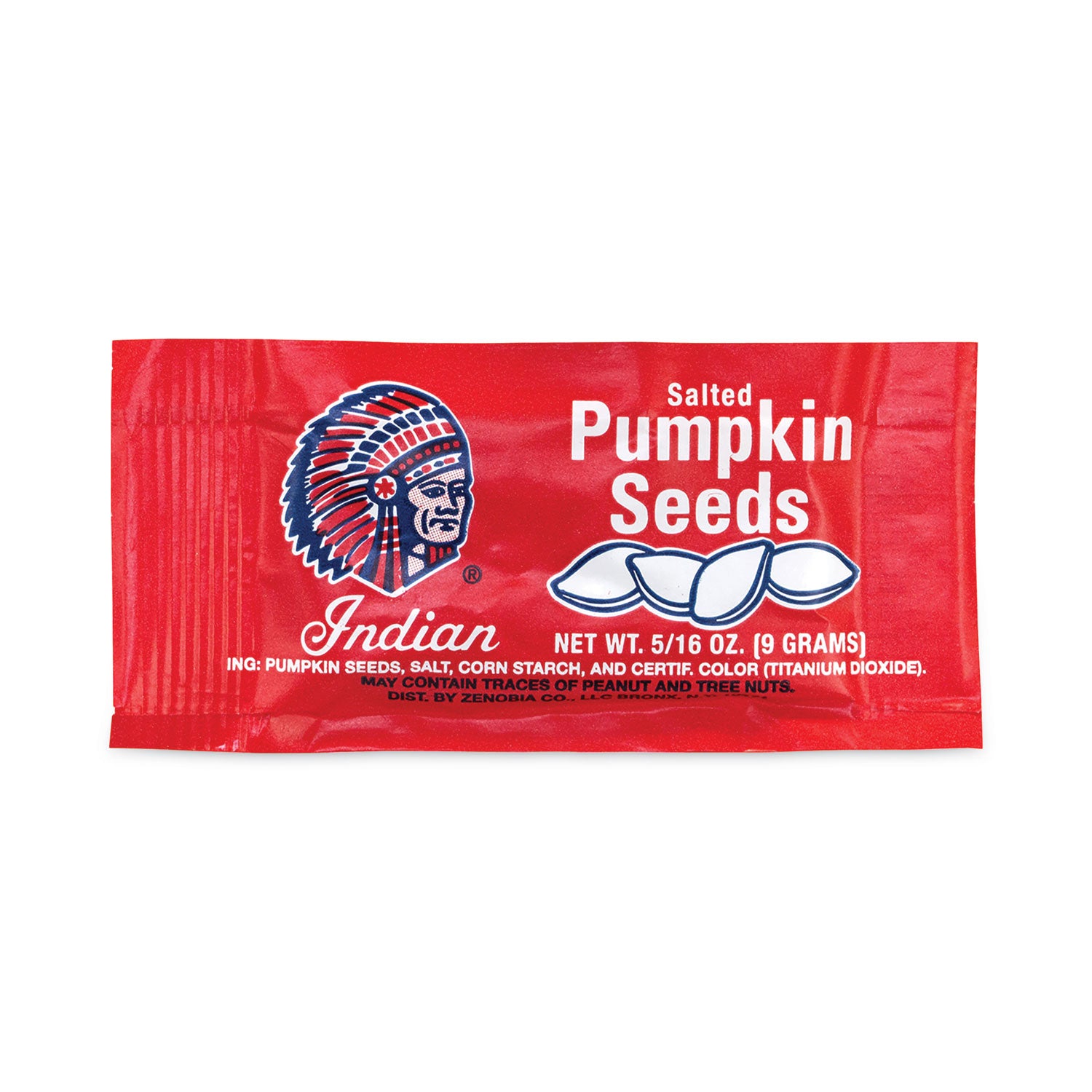 Salted Pumpkin Seeds, 0.31 oz Pouches, 36 Pouches/Pack, 2 Packs/Carton