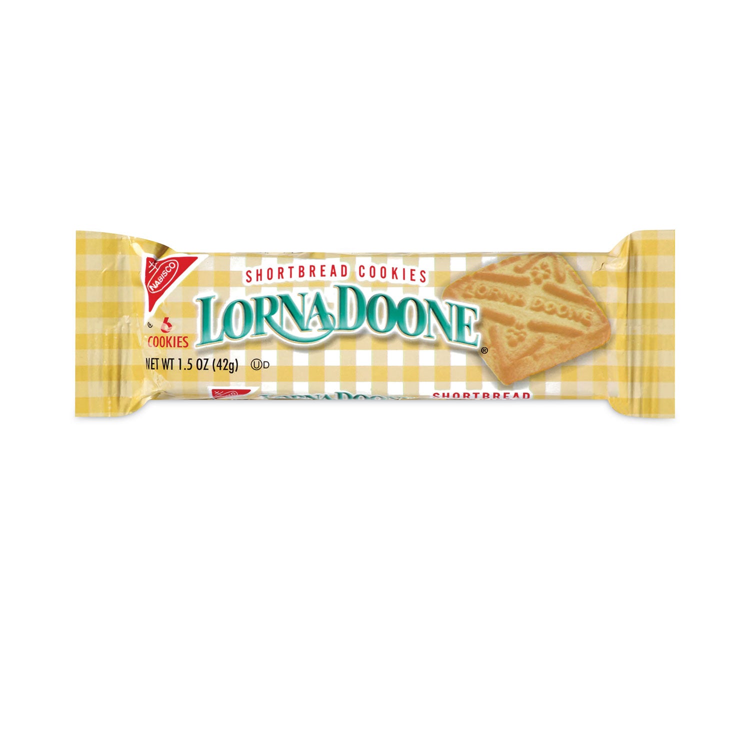 Lorna Doone Shortbread Cookies, 1.5 oz Packet, 30 Packets/Carton