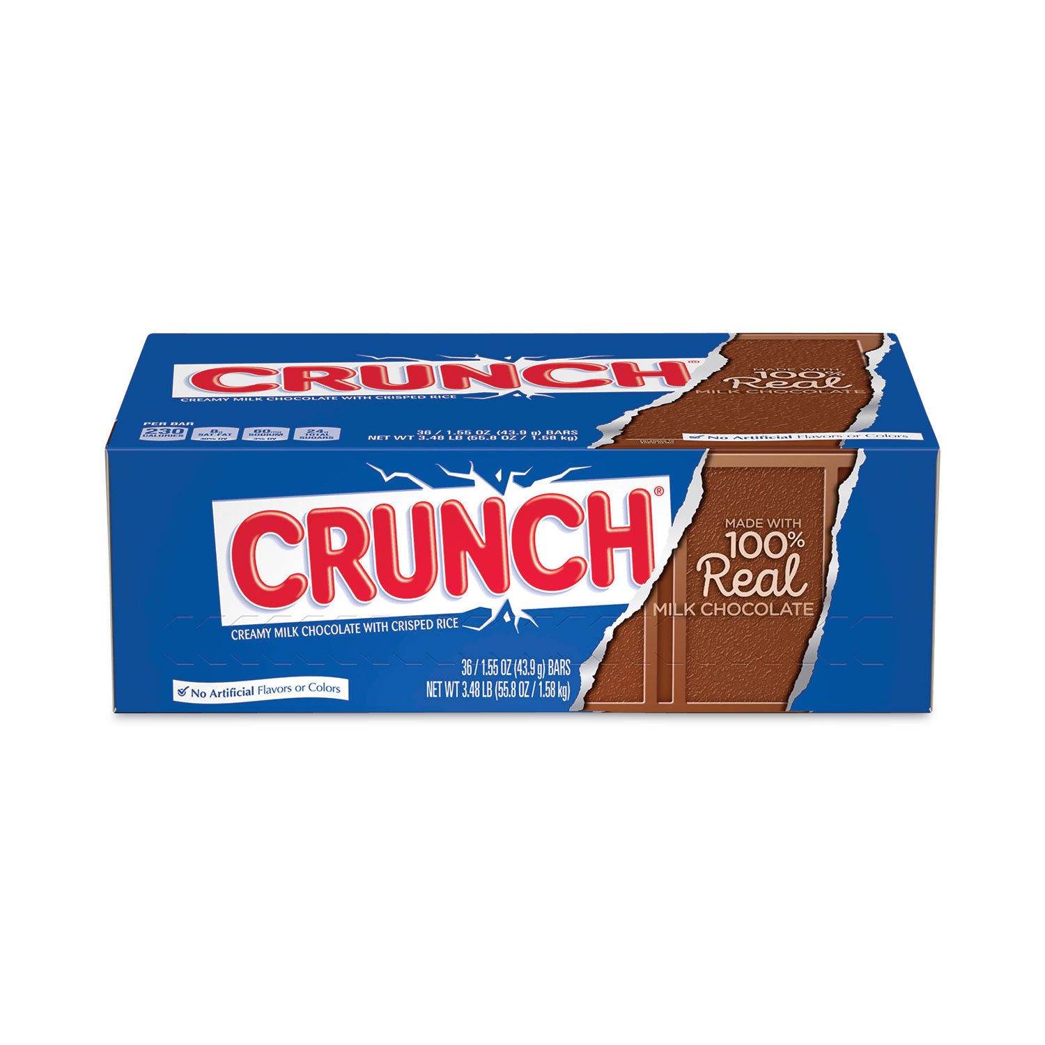 Crunch Bar, Individually Wrapped, 1.55 oz, 36/Carton Nestlé® Flipcost