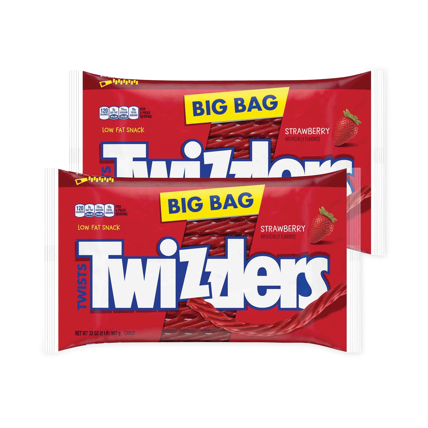 Strawberry Twists, 32 oz Bag, 2/Pack