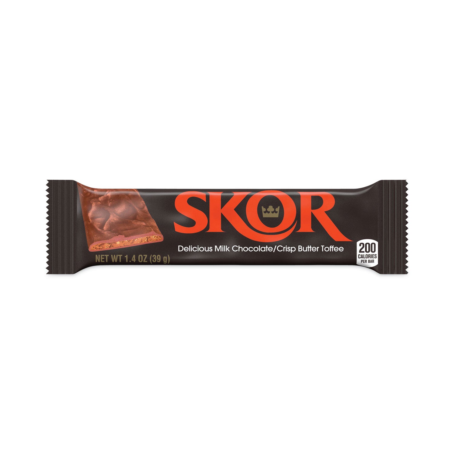 Candy Bar, 1.4 oz Bar, 18/Carton