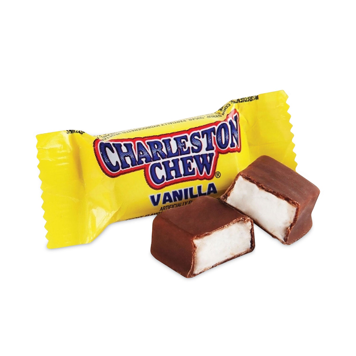 Charleston Chews Snack Size Chocolate Candy, 1.83 lb Bag, 120 Pieces/Bag