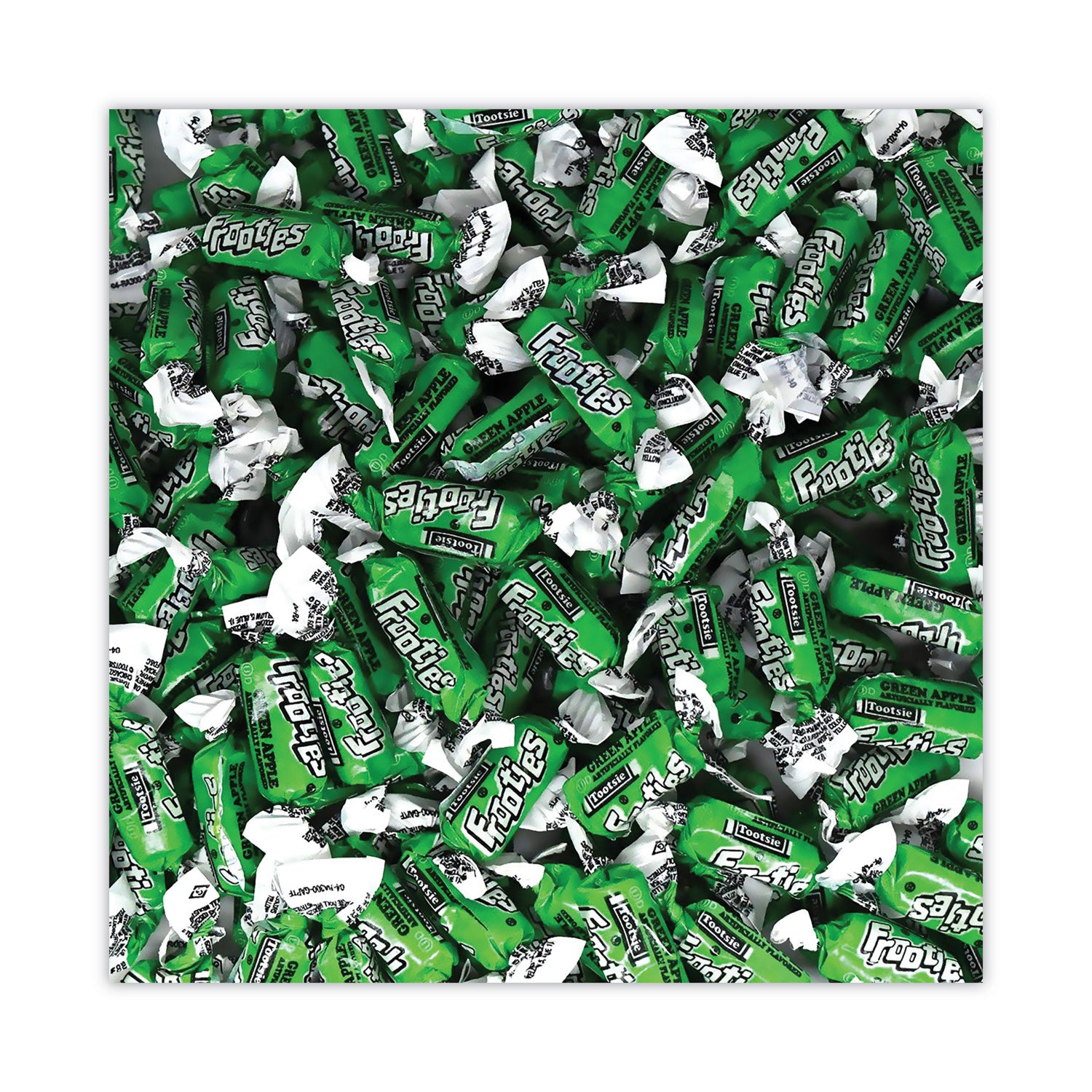 Tootsie Roll® Frooties, Green Apple, 38.8 oz Bag, 360 Pieces/Bag