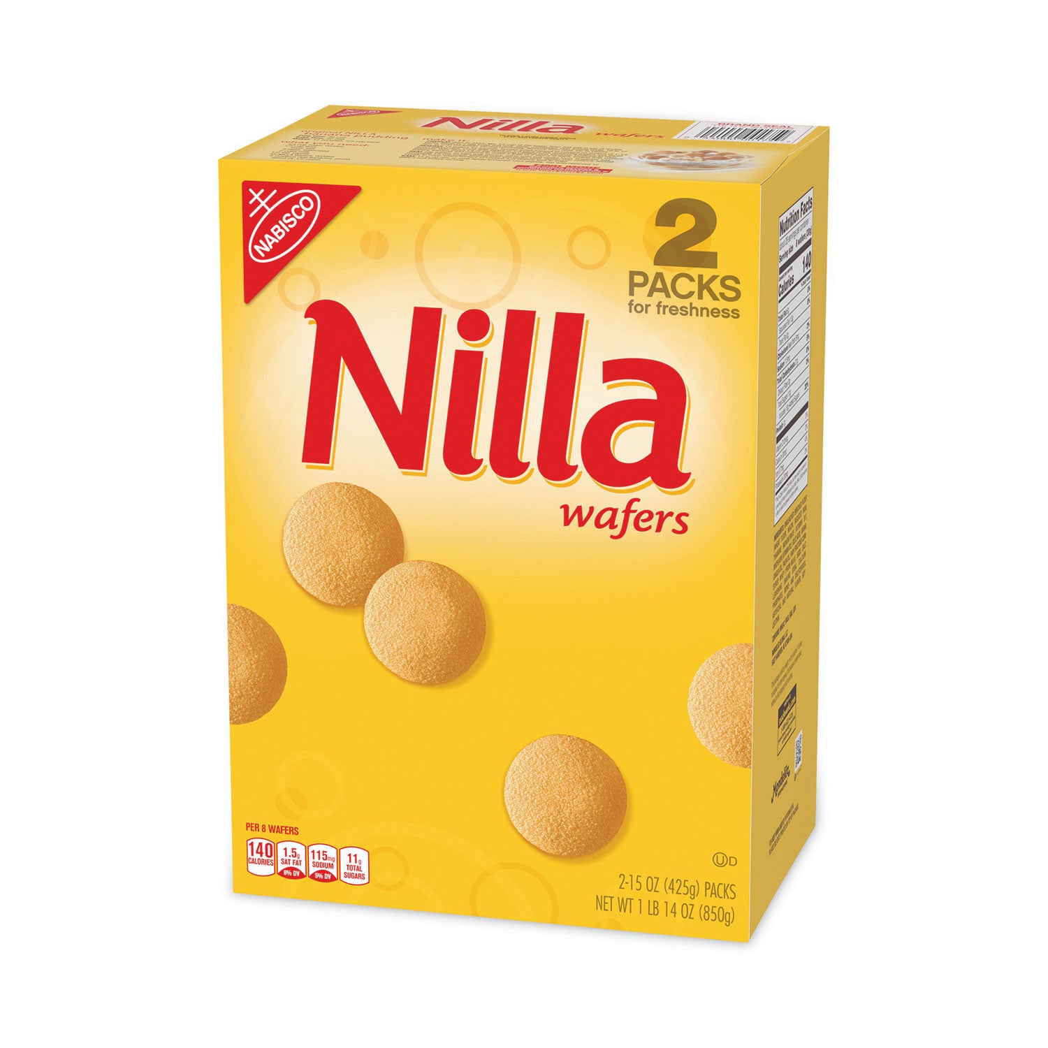 Nabisco® Nilla Wafers, 15 oz Box, 2 Boxes/Pack