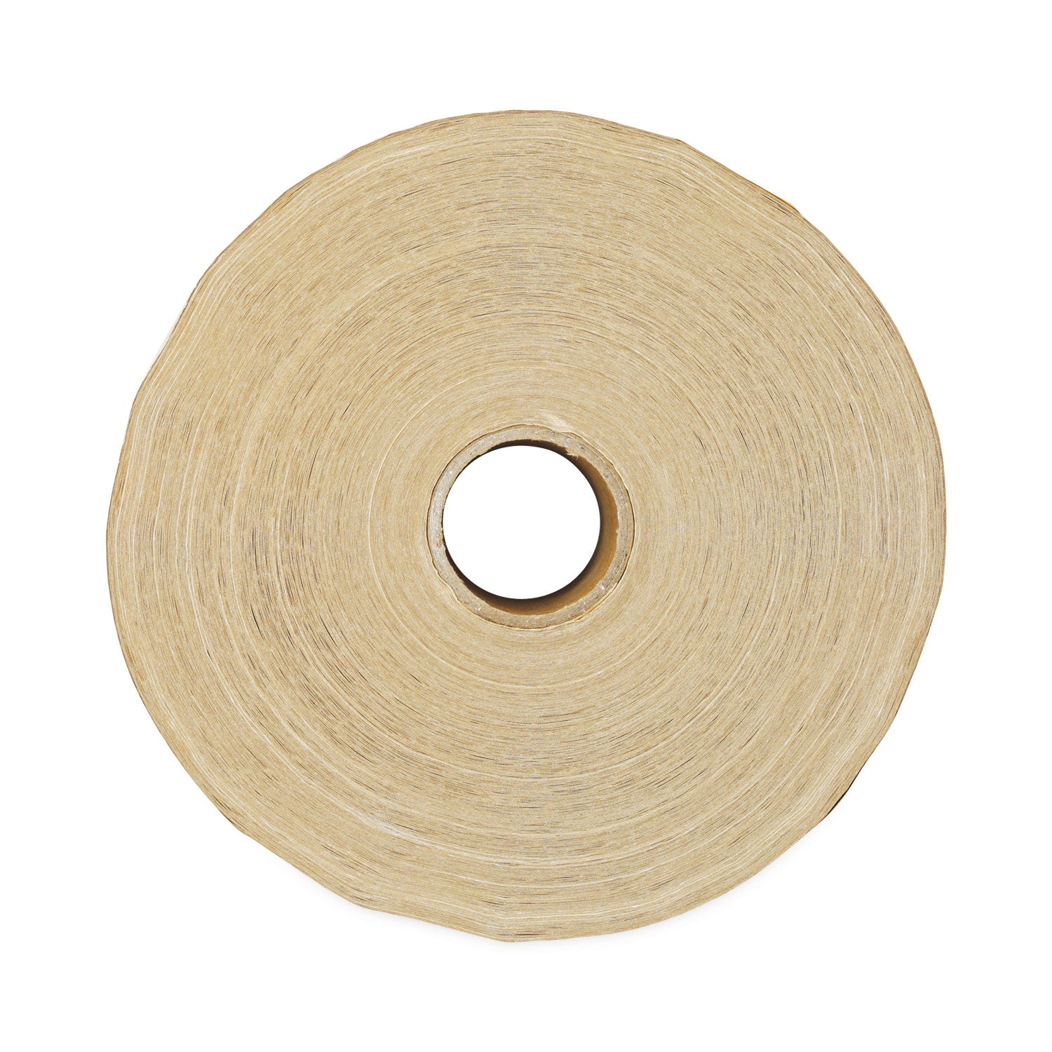 General Supply Glass-Fiber Reinforced Gummed Kraft Sealing Tape, 3" Core, 3" x 450 ft, Brown, 10/Carton