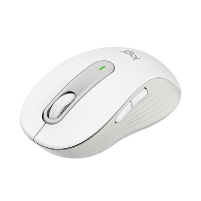Logitech® Signature M650 for Business Wireless Mouse, Medium, 2.4 GHz Frequency, 33 ft Wireless Range, Right Hand Use, Off White - Flipcost