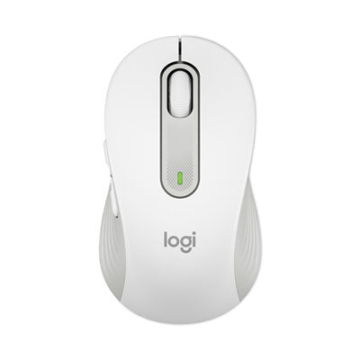 Logitech® Signature M650 for Business Wireless Mouse, Medium, 2.4 GHz Frequency, 33 ft Wireless Range, Right Hand Use, Off White - Flipcost