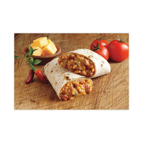 Amy's® Cheddar Cheese, Bean and Rice Burrito, 6 oz Pouch, 4/Carton