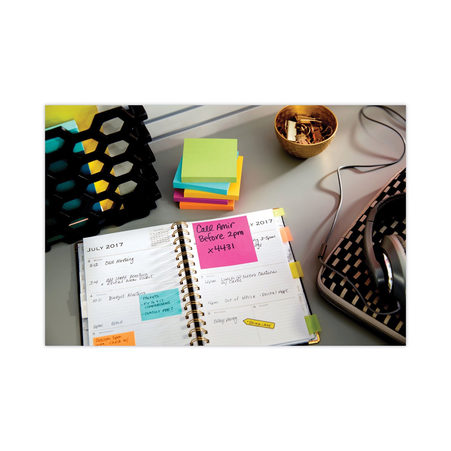 Post-it® Notes Original Pads in Poptimistic Collection Colors, 1.38" x 1.88", 100 Sheets/Pad, 12 Pads/Pack