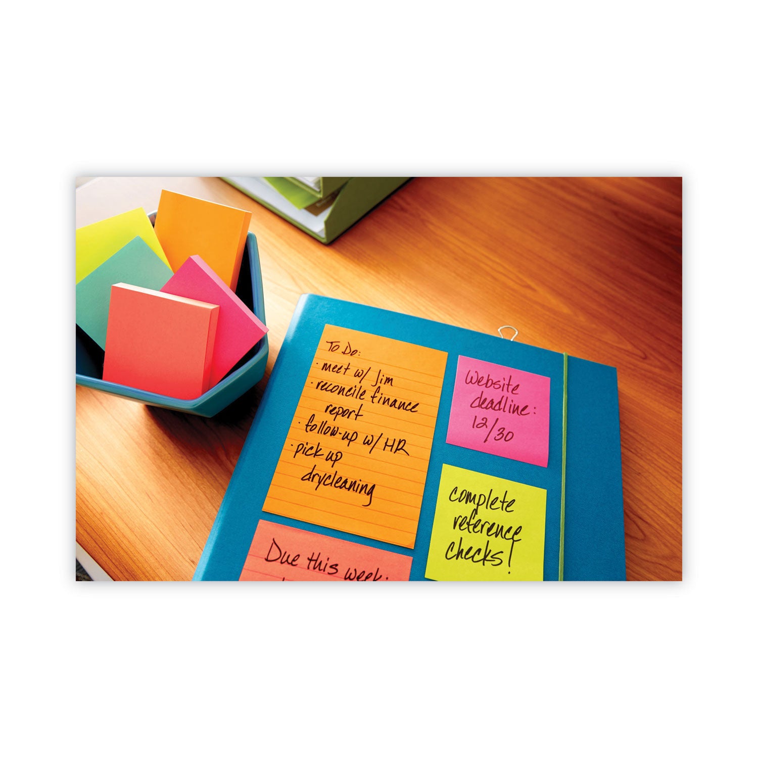 Post-it® Notes Original Pads in Poptimistic Collection Colors, Note Ruled, 3" x 3", 100 Sheets/Pad, 6 Pads/Pack