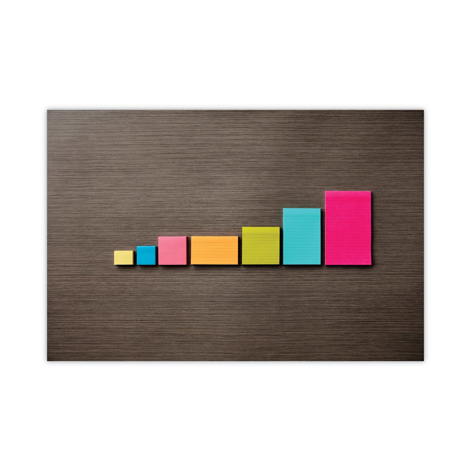 Post-it® Notes Original Pads in Poptimistic Collection Colors, 3" x 5", 100 Sheets/Pad, 5 Pads/Pack