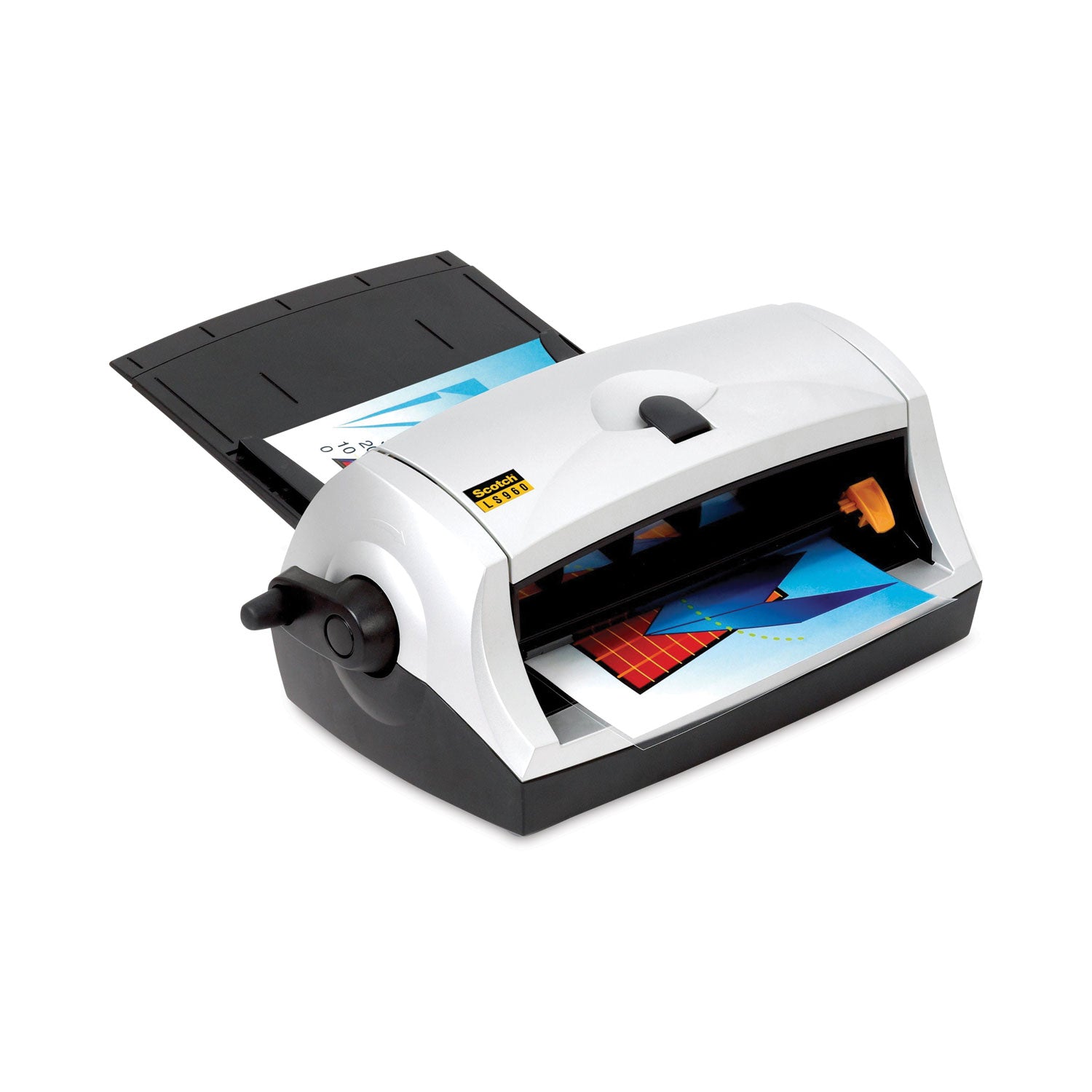 Scotch™ 8.5” Heat-Free Laminator w/1 Cartridge, 8.5" Max Document Width, 9.2 mil Max Document Thickness