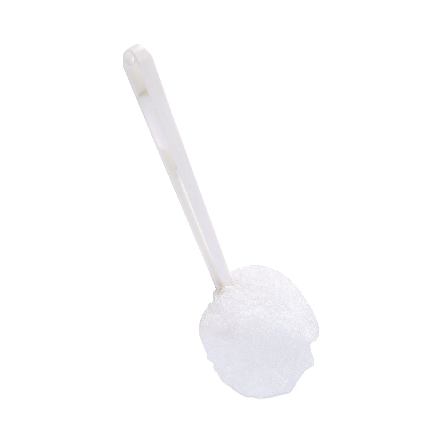 Deluxe Bowl Mop, 12" Handle, 2" Mop Head, White, 25/Carton