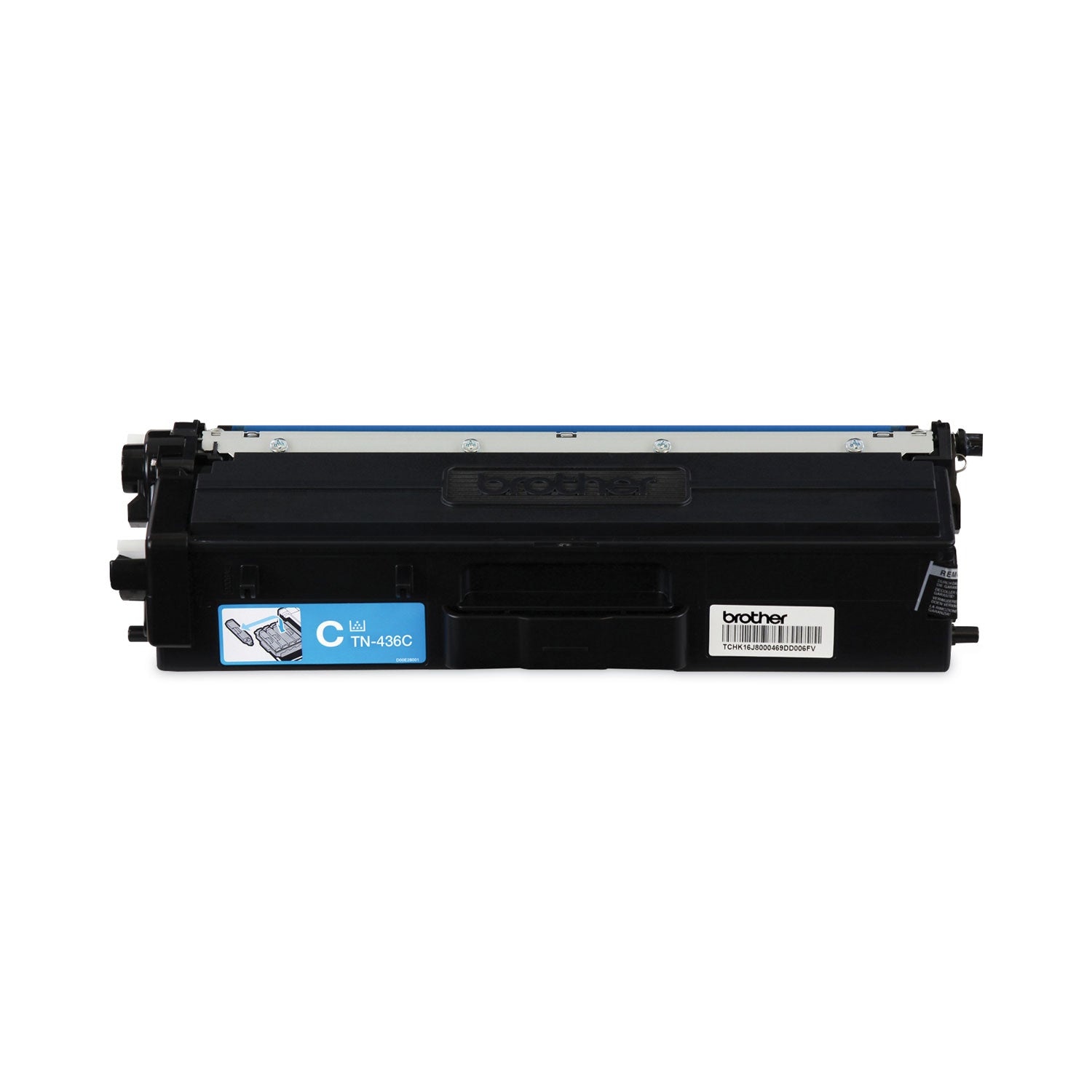 Brother TN436C Super High-Yield Toner, 6,500 Page-Yield, Cyan