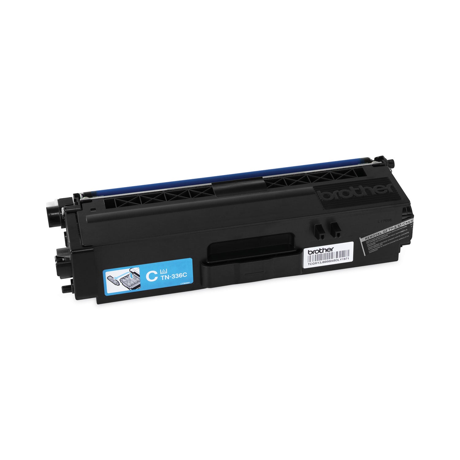 Brother TN336C High-Yield Toner, 3,500 Page-Yield, Cyan