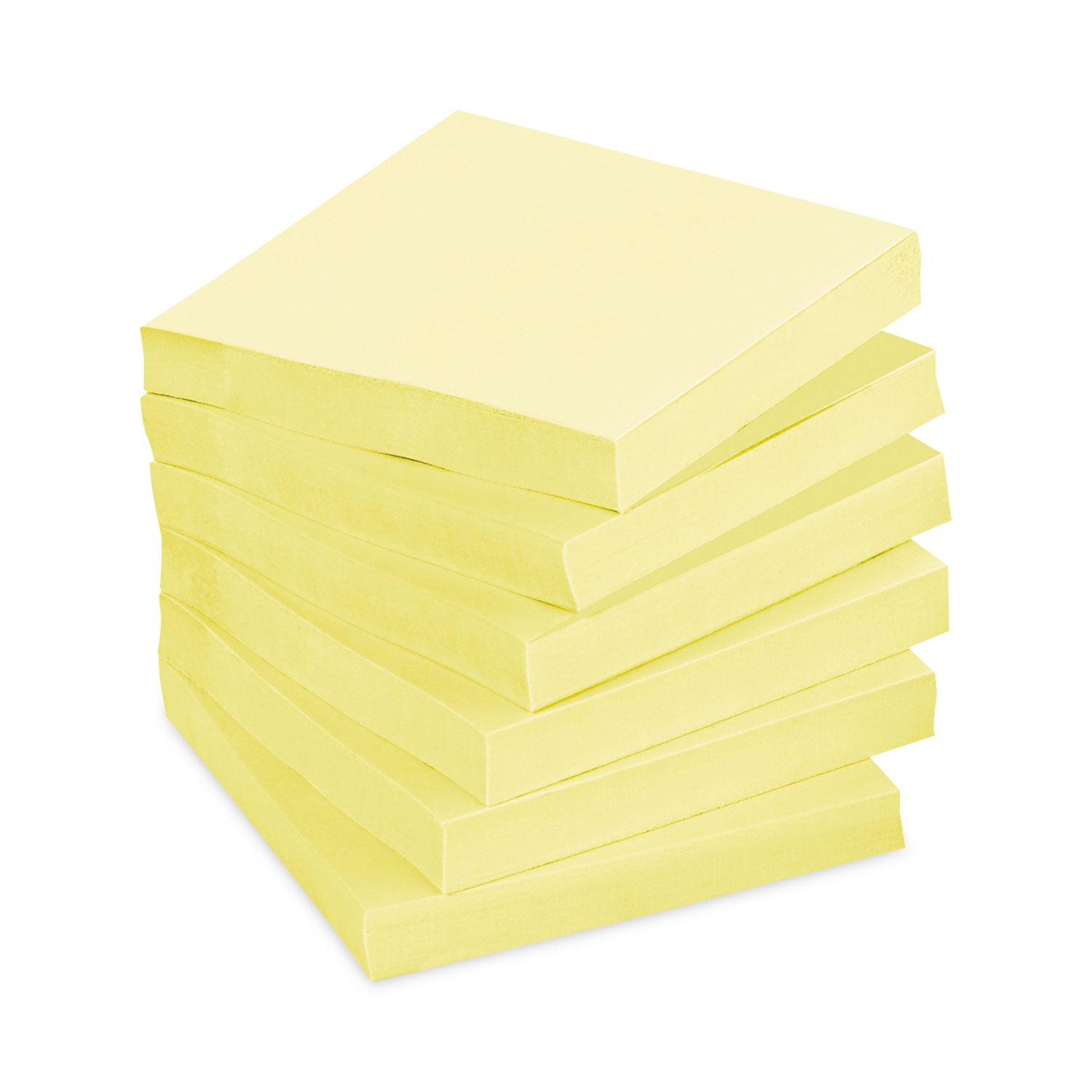 Post-it® Notes Original Pads in Canary Yellow, Value Pack, 3" x 3", 100 Sheets/Pad, 24 Pads/Pack