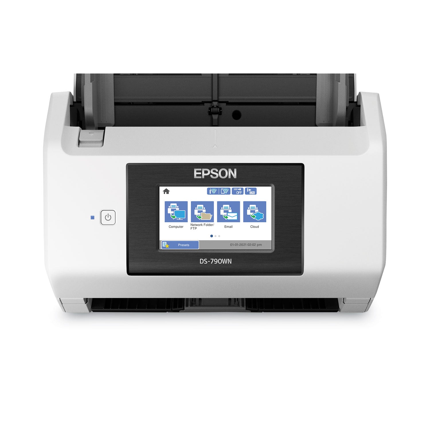 DS-790WN Wireless Network Color Document Scanner, 600 dpi Optical Resolution, 100-Sheet Duplex Auto Document Feeder