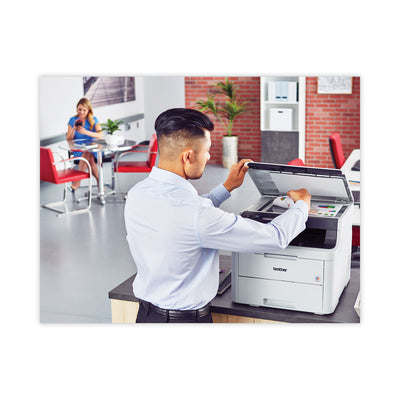 HLL3290CDW Compact Digital Color Printer with Convenient Flatbed Copy and Scan, Plus Wireless and Duplex Printing Flipcost Flipcost