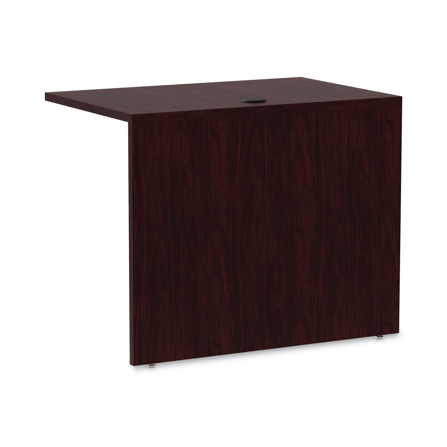 Alera® Alera Valencia Series Reversible Return/Bridge Shell, 35w x 23.63d x 29.5h, Mahogany