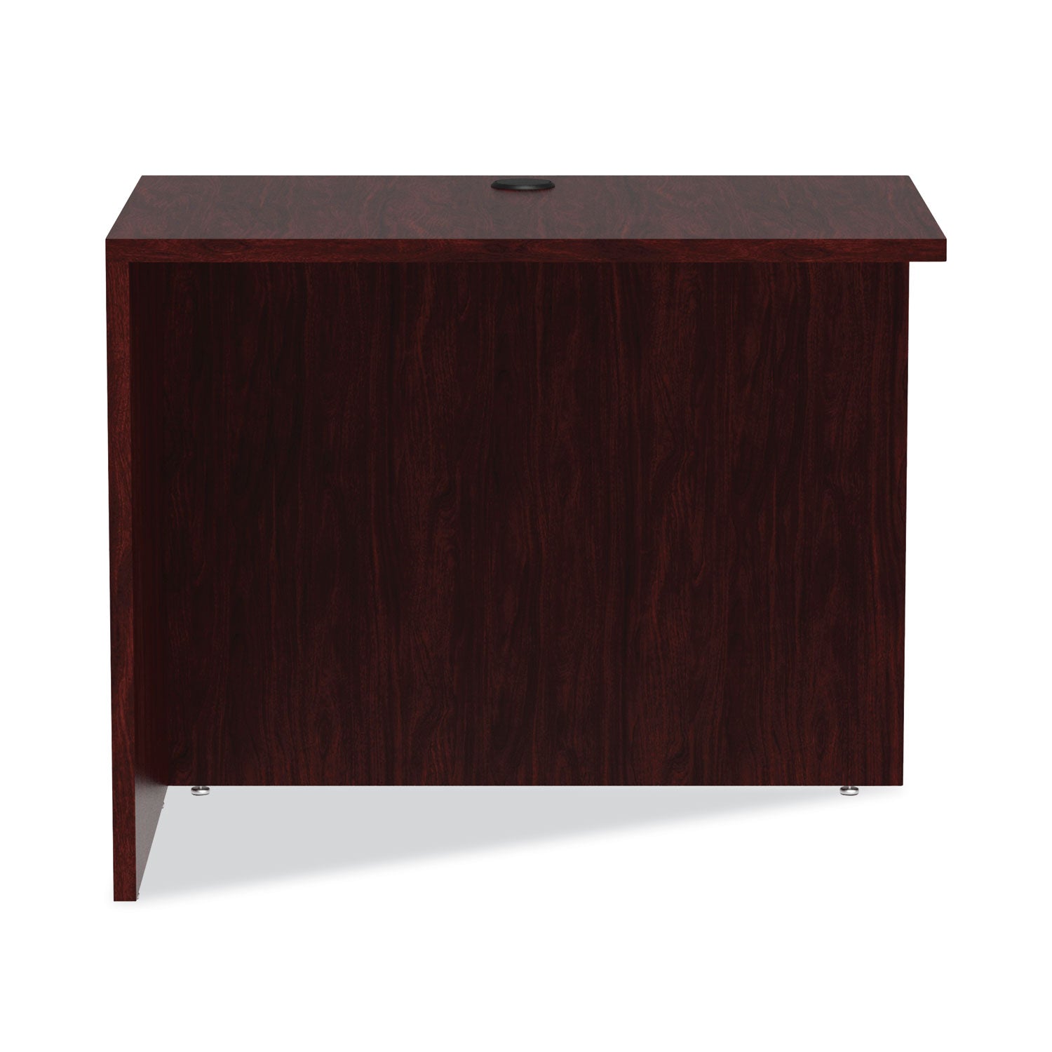 Alera® Alera Valencia Series Reversible Return/Bridge Shell, 35w x 23.63d x 29.5h, Mahogany