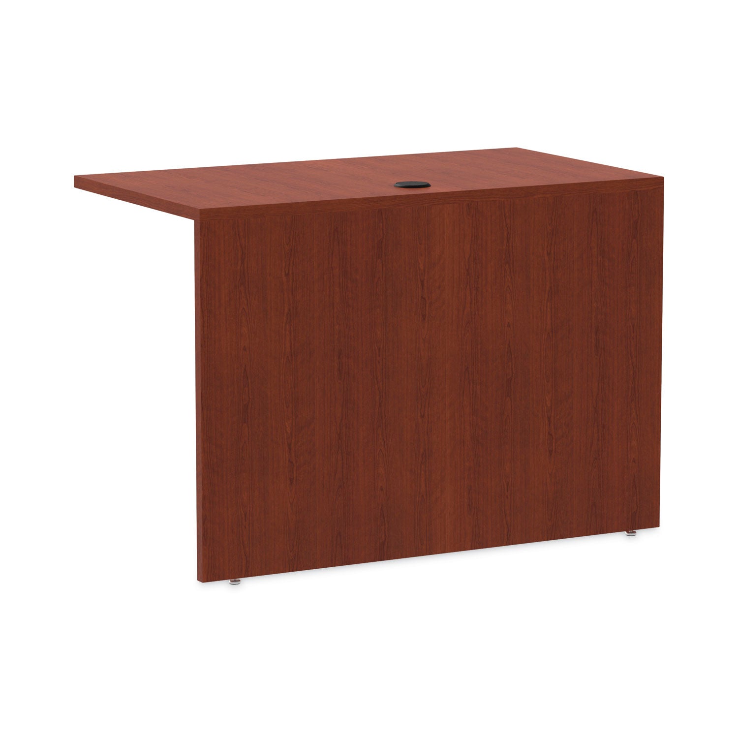 Alera® Alera Valencia Series Reversible Return/Bridge Shell, 42w x 23.63d x 29.5h, Medium Cherry