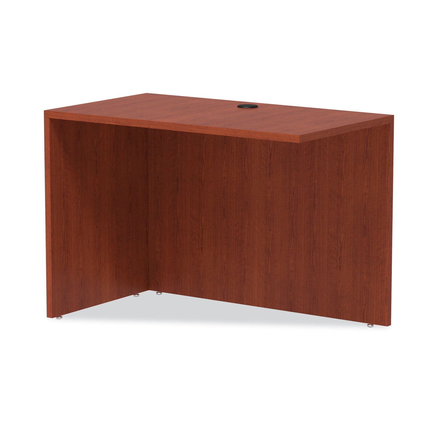 Alera® Alera Valencia Series Reversible Return/Bridge Shell, 42w x 23.63d x 29.5h, Medium Cherry