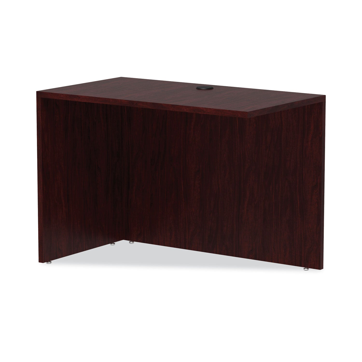 Alera® Alera Valencia Series Reversible Return/Bridge Shell, 42w x 23.63d x 29.5h. Mahogany