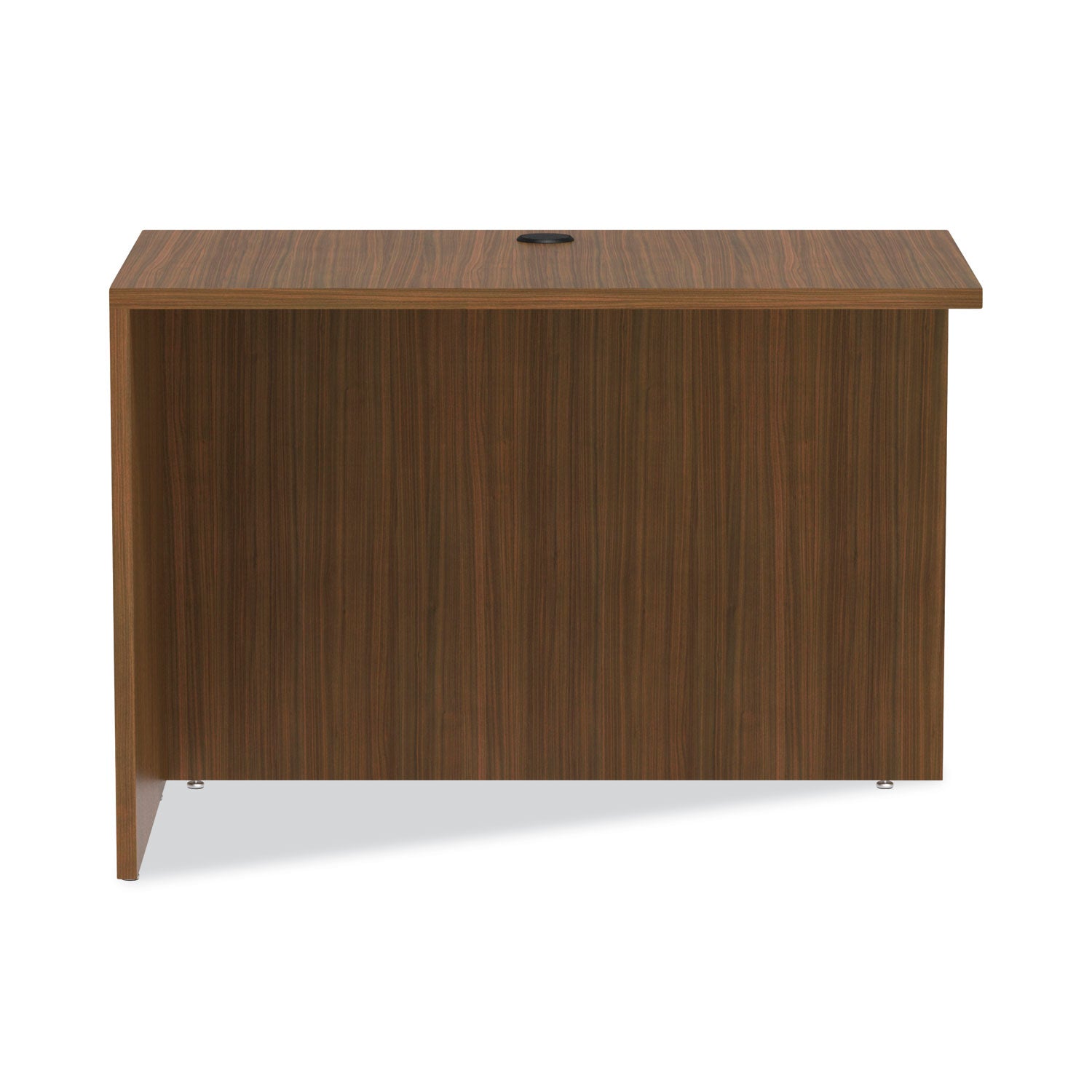 Alera® Alera Valencia Series Reversible Return/Bridge Shell, 42w x 23.63d x 29.5h, Modern Walnut