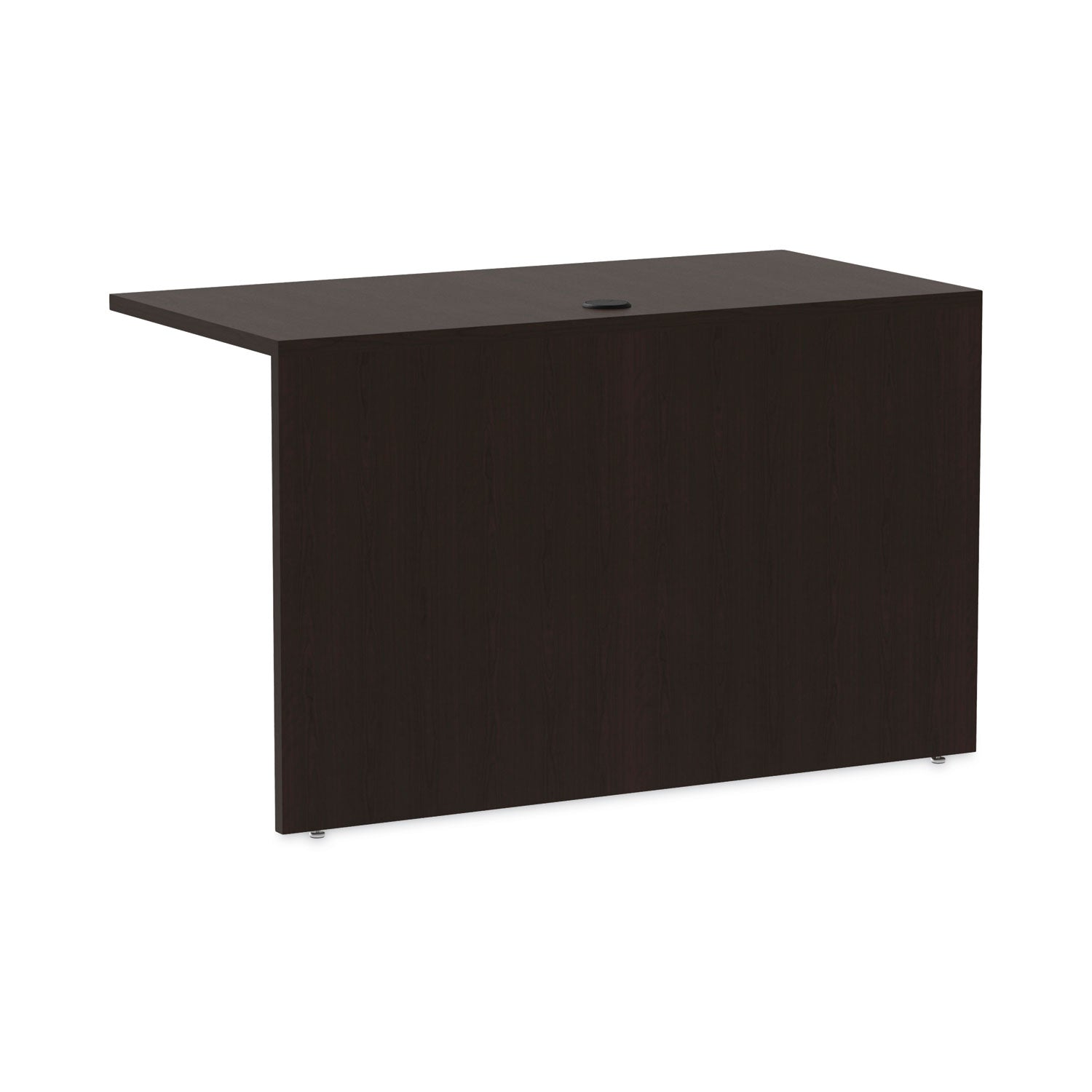 Alera® Alera Valencia Series Reversible Return/Bridge Shell, 47.25w x 23.63d x 29.5h, Espresso