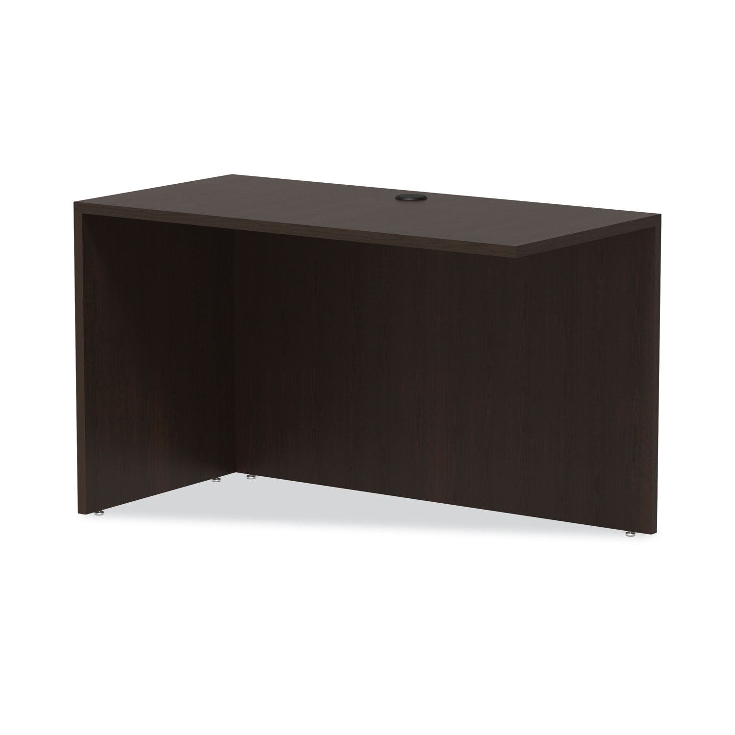 Alera® Alera Valencia Series Reversible Return/Bridge Shell, 47.25w x 23.63d x 29.5h, Espresso