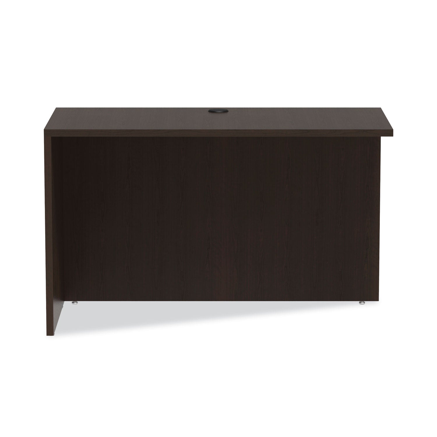 Alera® Alera Valencia Series Reversible Return/Bridge Shell, 47.25w x 23.63d x 29.5h, Espresso