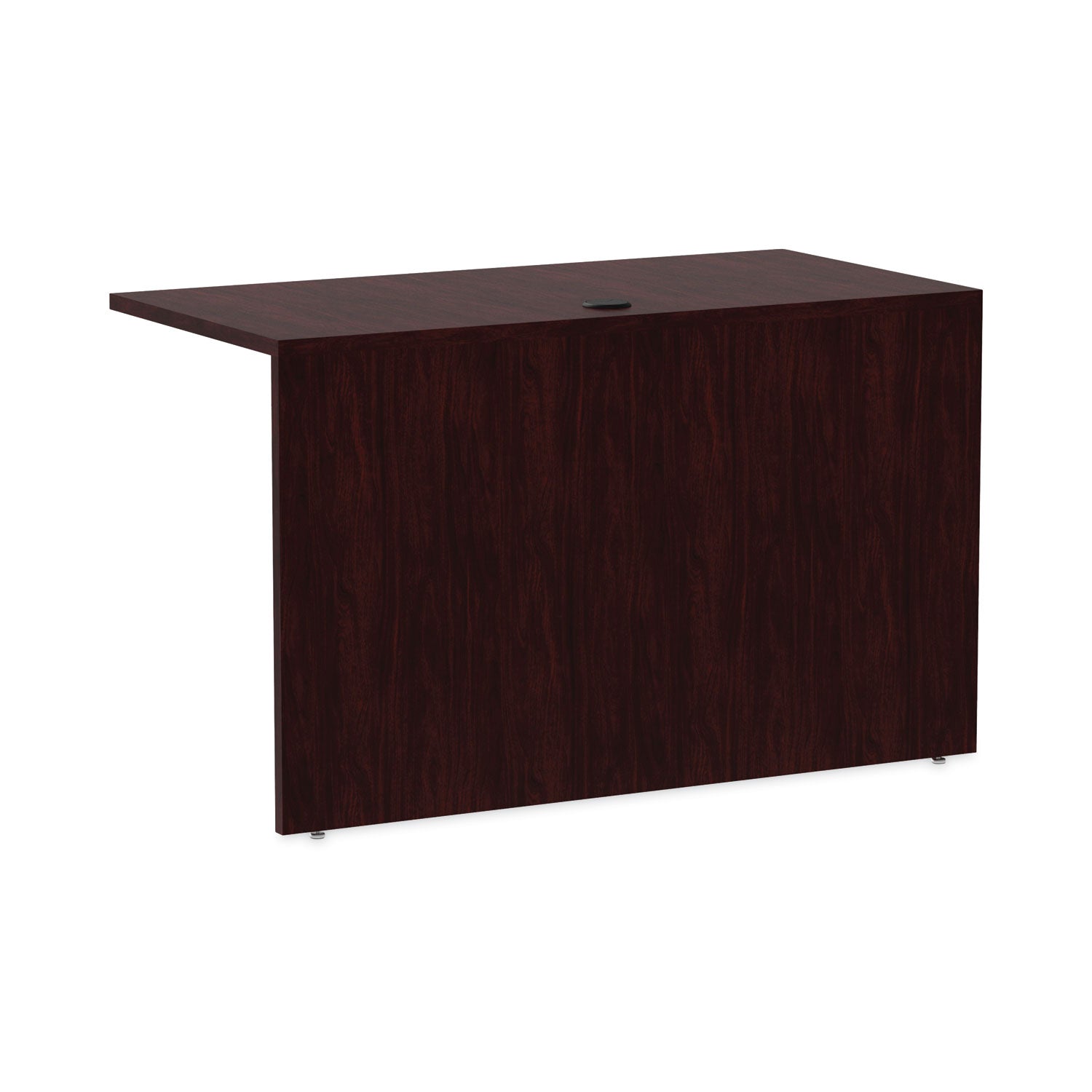 Alera® Alera Valencia Series Reversible Return/Bridge Shell, 47.25w x 23.63d x 29.5h, Mahogany