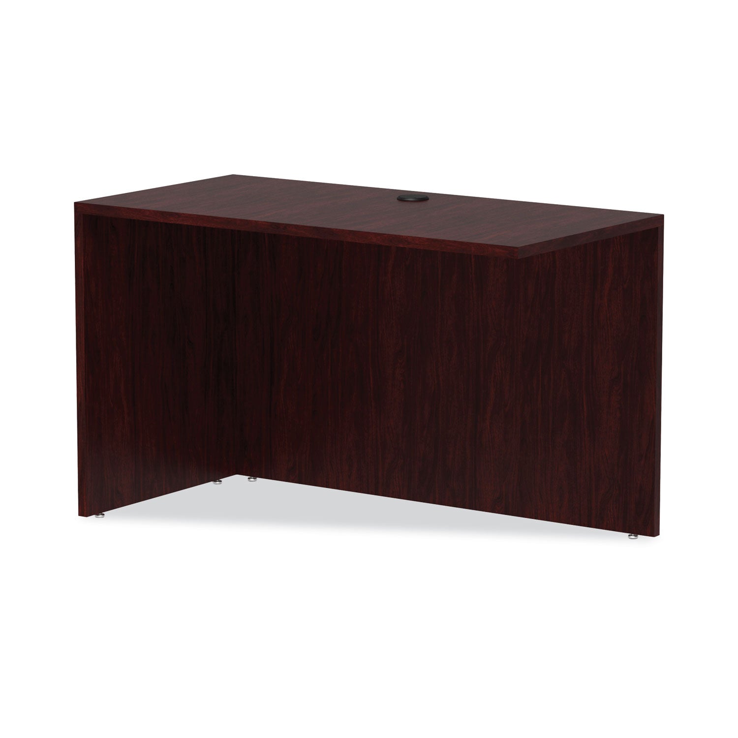 Alera® Alera Valencia Series Reversible Return/Bridge Shell, 47.25w x 23.63d x 29.5h, Mahogany