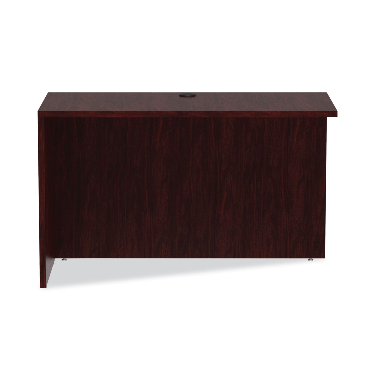 Alera® Alera Valencia Series Reversible Return/Bridge Shell, 47.25w x 23.63d x 29.5h, Mahogany