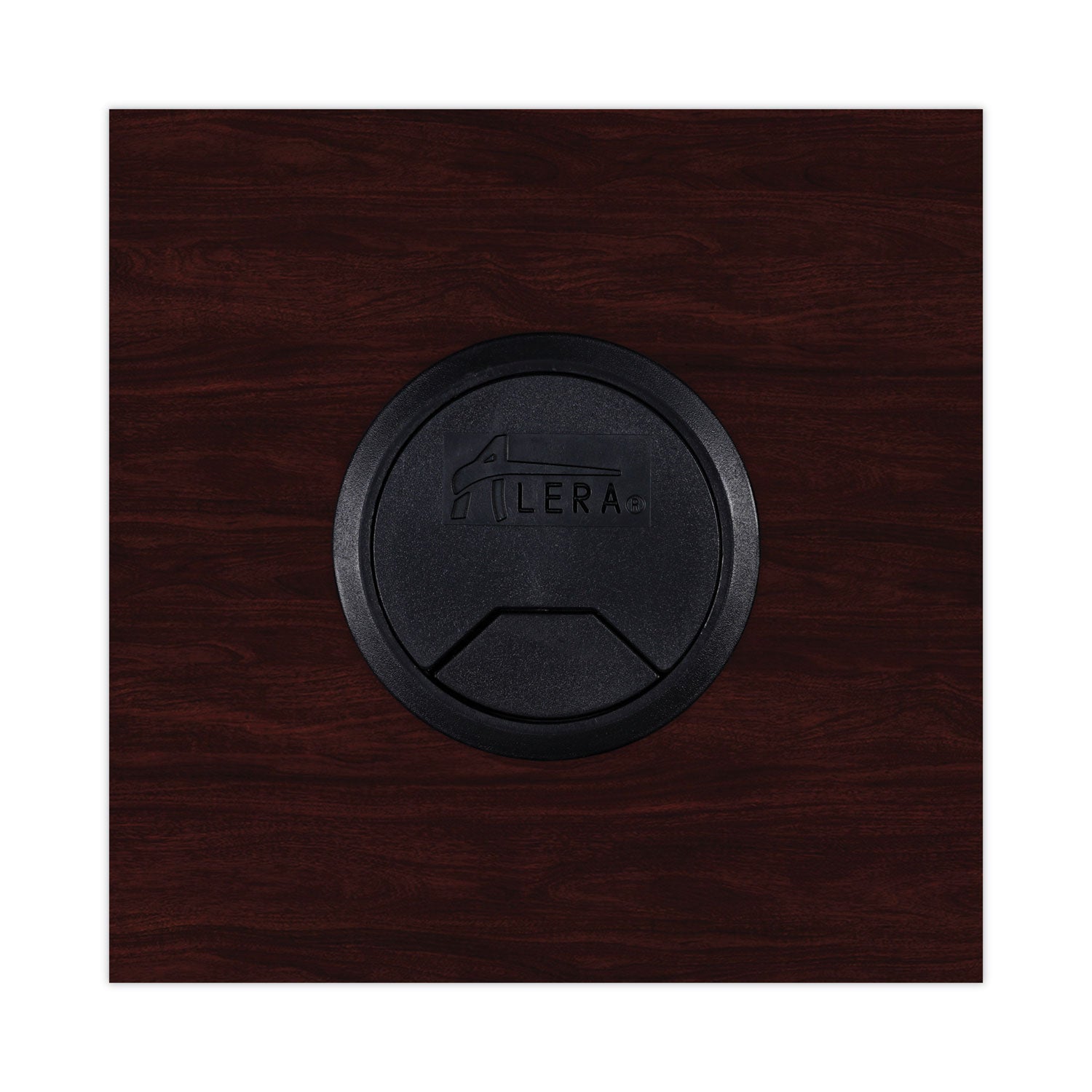 Alera® Alera Valencia Series Reversible Return/Bridge Shell, 47.25w x 23.63d x 29.5h, Mahogany